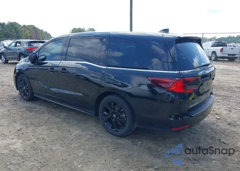2023 Honda Odyssey Sport-L из США, поврежденный, VIN 5FNRL6H78PB047906